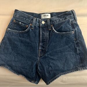 Agolde Parker Long Jean Shorts